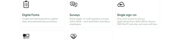 Blink - The Employee Experience App for Everyone | Blink - Landing design inspiration