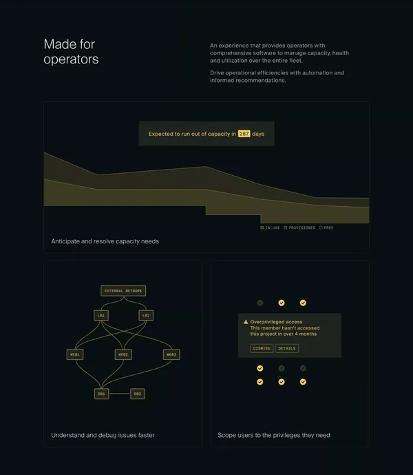 Oxide - Landing design inspiration