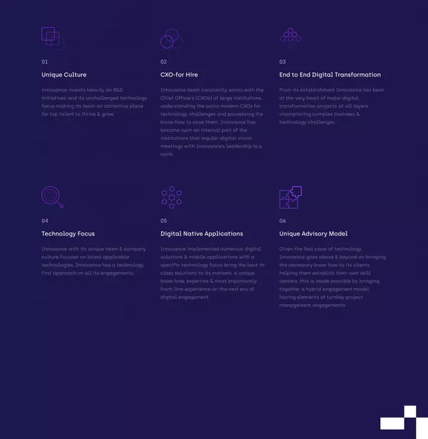 Homepage - Innovance - Landing design inspiration