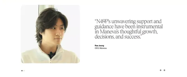Powering Canada’s Top Founders | N49P Venture Capital - Landing design inspiration