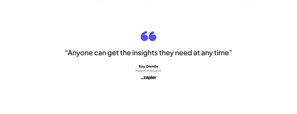Customer Insights Hub — Dovetail - Landing design inspiration