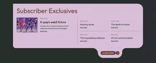 Digital culture and entertainment insights daily: Digital culture and entertainment insights daily - Landing design inspiration