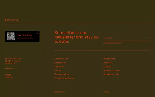 Canals and Windmills - Portfolio design inspiration
