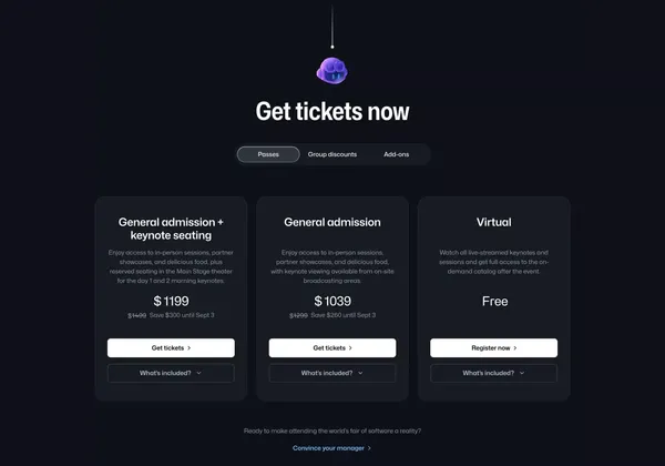 GitHub Universe - 2024 - Landing design inspiration