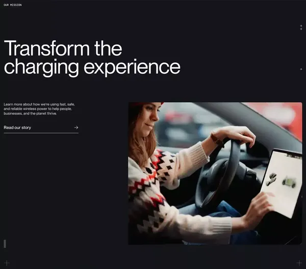 Wireless Power for Medical Devices, EVs & More | Resonant Link - Landing design inspiration
