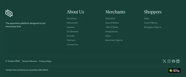 Tandym | Branded cards for the best brands - Landing design inspiration