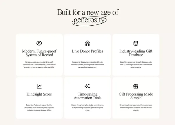 Kindsight - Making Fundraising Easier - Landing design inspiration