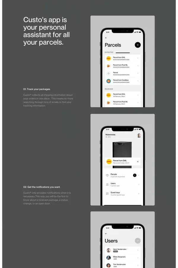 Custo: Bringing the world to your doorstep. - Landing design inspiration