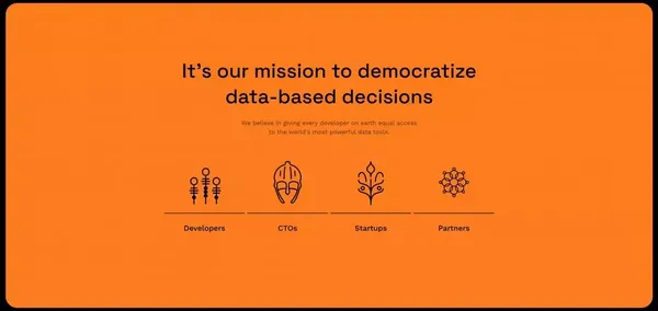 Hydra - Fast Postgres Analytics ++ - Landing design inspiration