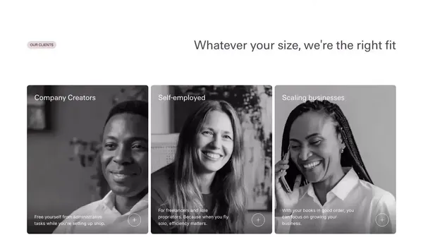 Zazu | Banking for the ambitious - Landing design inspiration