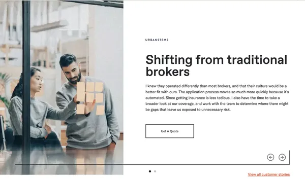 Founder Shield | Risk Management for High-Growth Companies - Landing design inspiration
