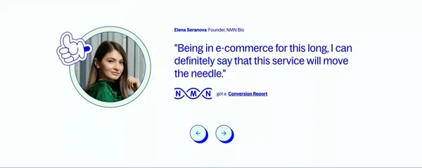 Oddit | A Fresh Perspective on your Customer Journey - Landing design inspiration