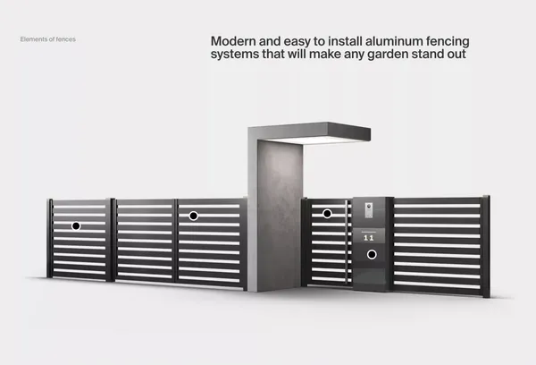 FENZ® | Nowoczesne Aluminiowe Ogrodzenia, Bramy, Furtki i Przęsła - Landing design inspiration