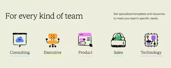 Mural is a collaborative intelligence company | Mural - Landing design inspiration