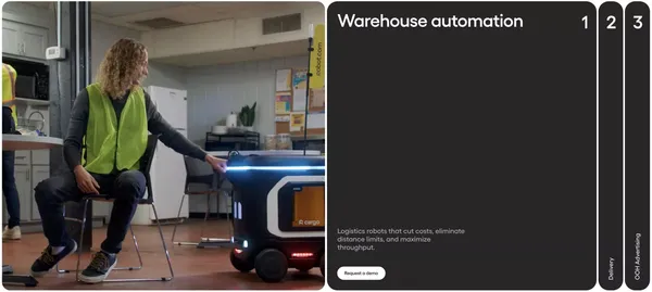 robot.comrobots for now, not someday. | Robot.com - Landing design inspiration