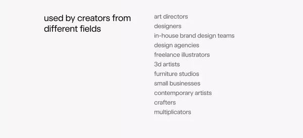 exactly models - Landing design inspiration