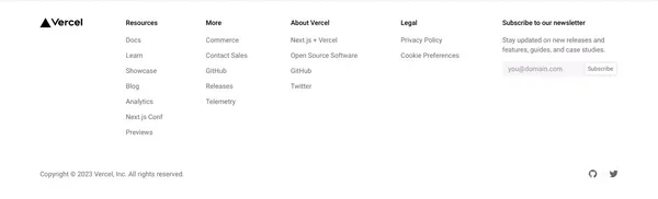 Next.js by Vercel - The React Framework for the Web - Landing design inspiration