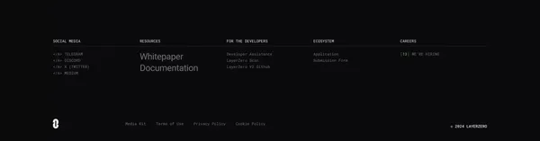LayerZero - Landing design inspiration