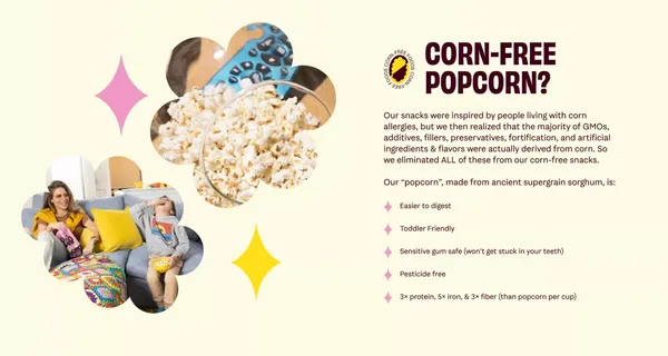COB - CORN-FREE FOOD & SNACKS – Cob - Landing design inspiration