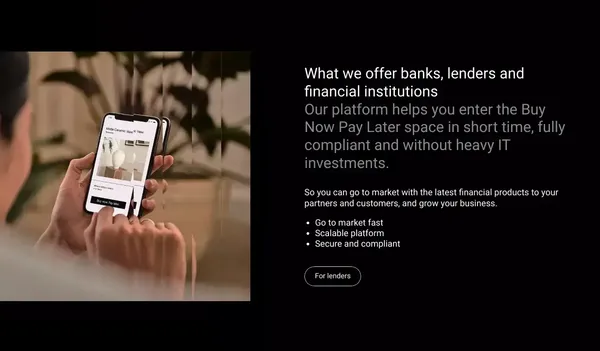 BNPL SaaS with powers for your business to grow - Sileon - Landing design inspiration