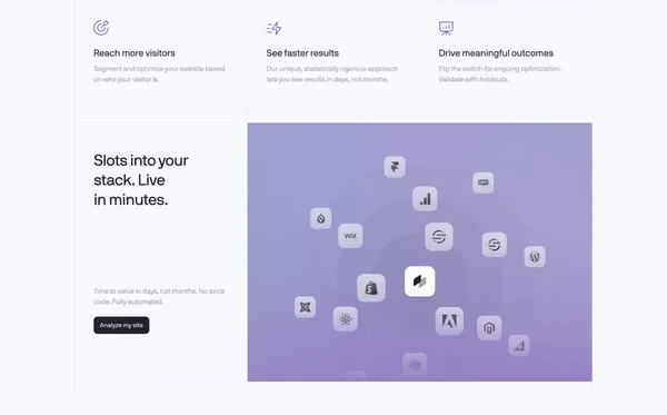 Coframe – Automate Website Growth 24/7 - Landing design inspiration