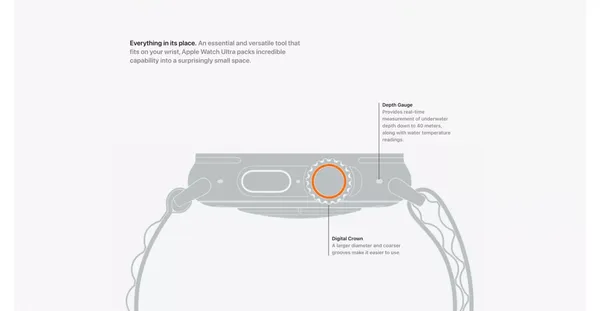 Apple Watch Ultra - Apple - Landing design inspiration