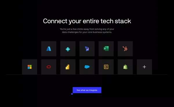 eOne Solutions - Landing design inspiration