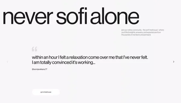 sofi - Landing design inspiration