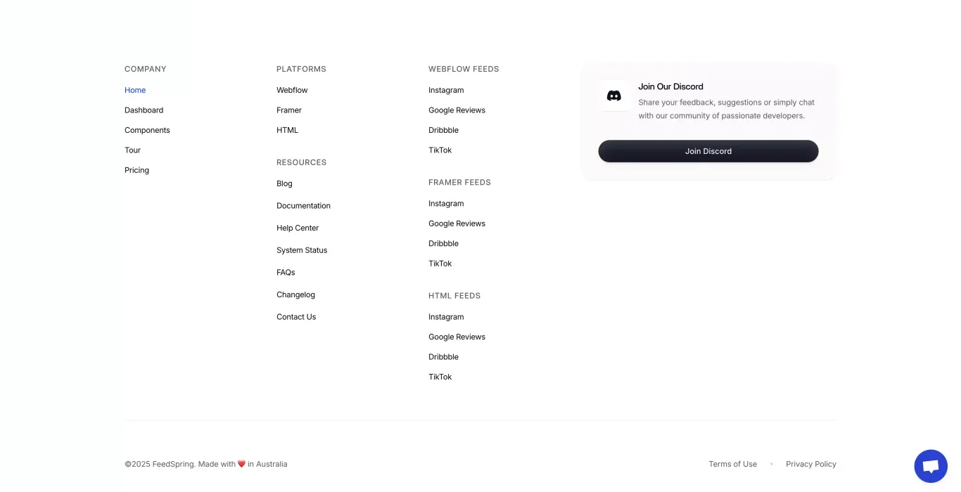 Footer
