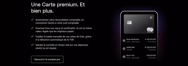 Carte X métal : la carte premium pour les pros - Landing design inspiration