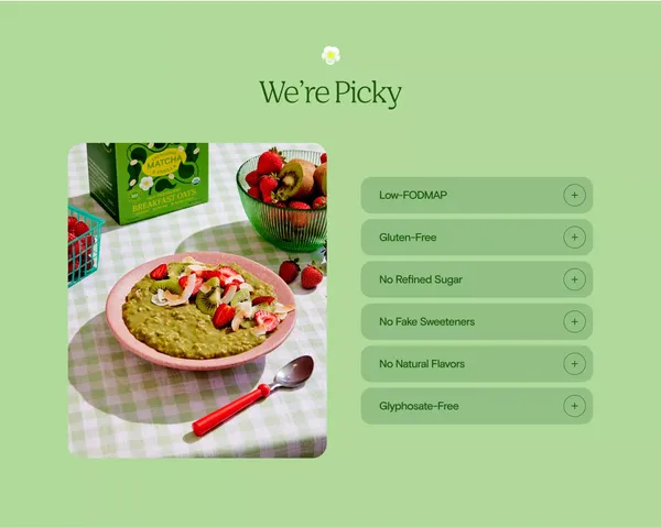 QUITE NICE | Gut-Friendliest Breakfast Oats with Gentle Fiber - Landing design inspiration