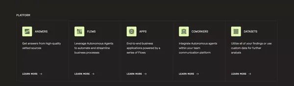 FifthRow – Consulting as Software - Landing design inspiration