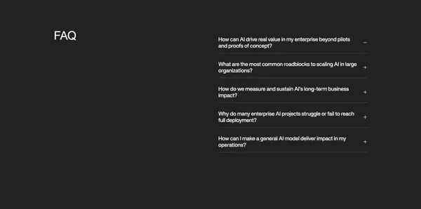 AI Software for Labs and Enterprise | Invisible Technologies - Landing design inspiration