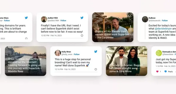 Superlink - Landing design inspiration