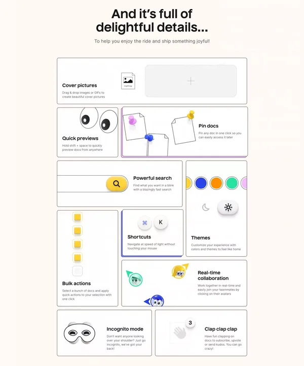 Cycle | Turn product feedback into customer love - Landing design inspiration