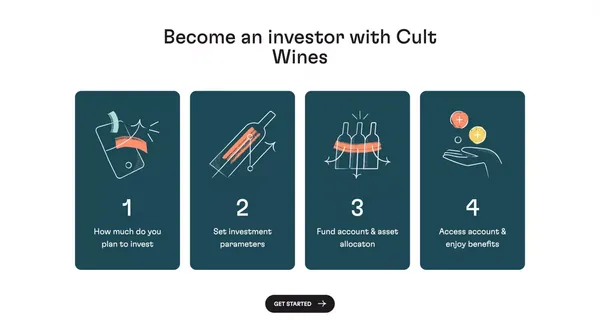 Wine Investment.com | Investing In Fine Wine | Cult Wines - Landing design inspiration