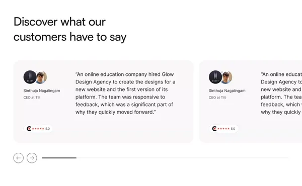 UX/UI & Branding Product Design Agency - Glow Team - Portfolio design inspiration