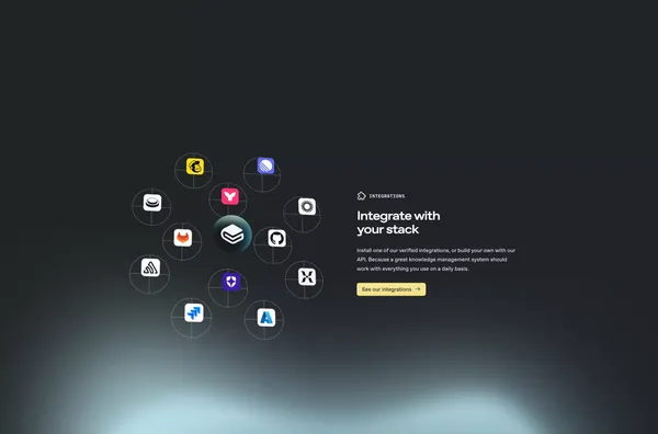 GitBook - Landing design inspiration