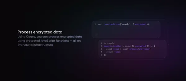 Encryption Infrastructure — Evervault - Landing design inspiration