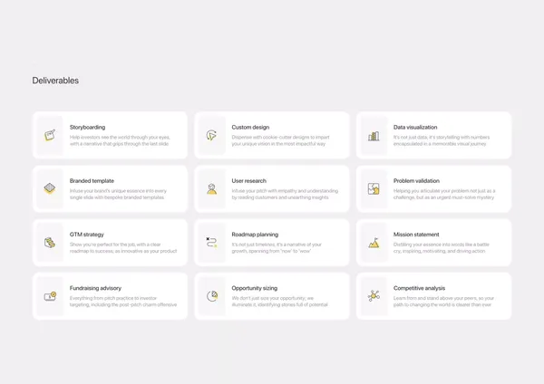 MetaDeck - Landing design inspiration