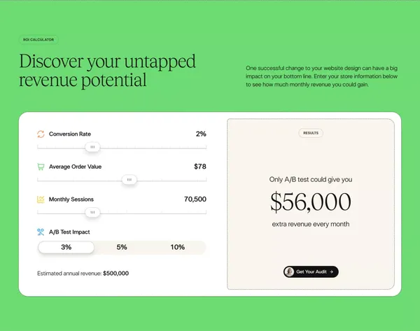 Flourish Commerce - Website optimization for top-performing eCommerce brands - Landing design inspiration