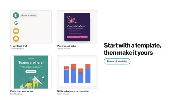 Ortto: Customer Data, Messaging & Analytics Working Together - Landing design inspiration