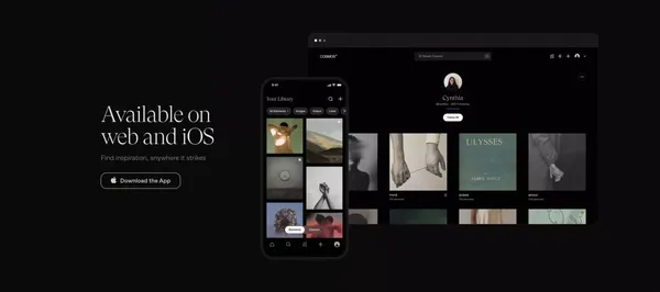 Welcome to Cosmos - Landing design inspiration
