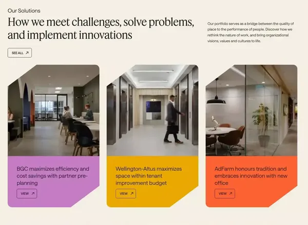 Holland Licensed Interior Design | Workplace and Office Design - Landing design inspiration