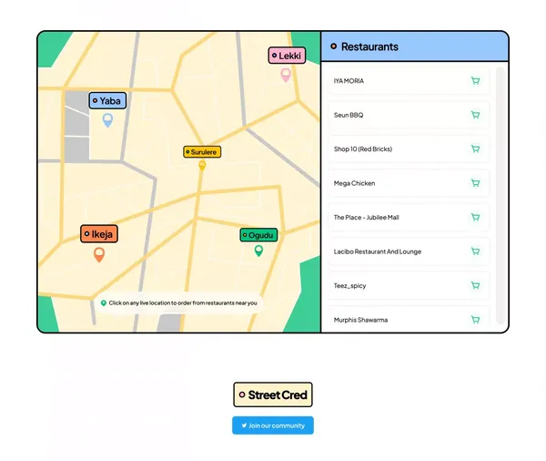 Chowdeck Logistics | Order Food & Drinks from Restaurants near you | Fast Delivery - Landing design inspiration