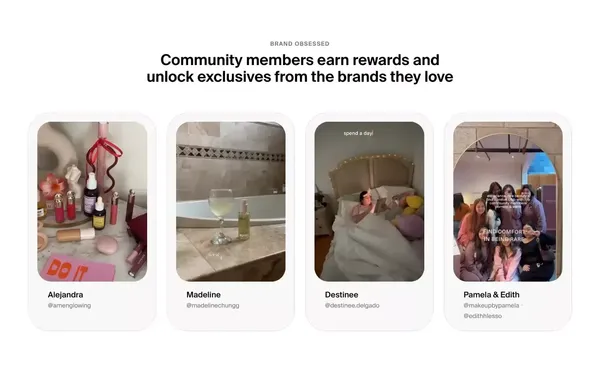 Community Rewards Platform | TYB - Landing design inspiration