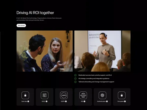 Sana Agents | Sana - Landing design inspiration