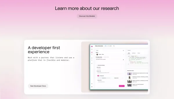 Digital Twin APIs - Landing design inspiration