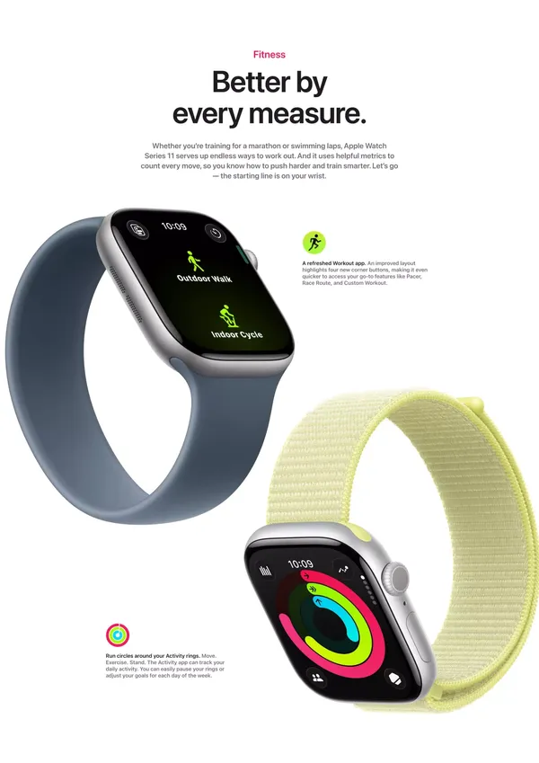 Apple Watch Series 11 - Apple - Landing design inspiration
