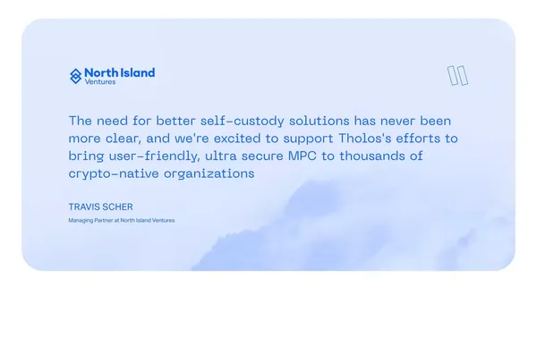 Tholos MPC Crypto Wallet: Friendly & Secure for Funds, DAOs, Companies - Landing design inspiration